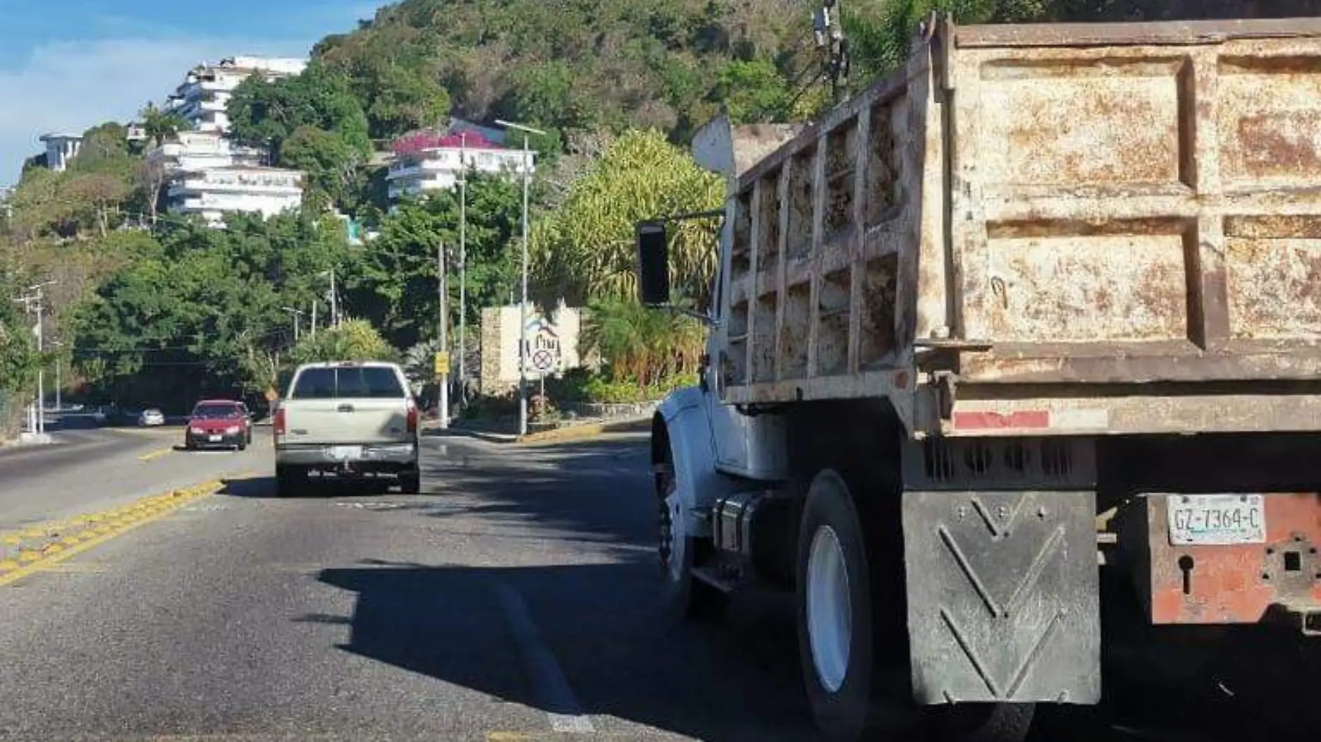 CAmiones pesados escénica acapulco